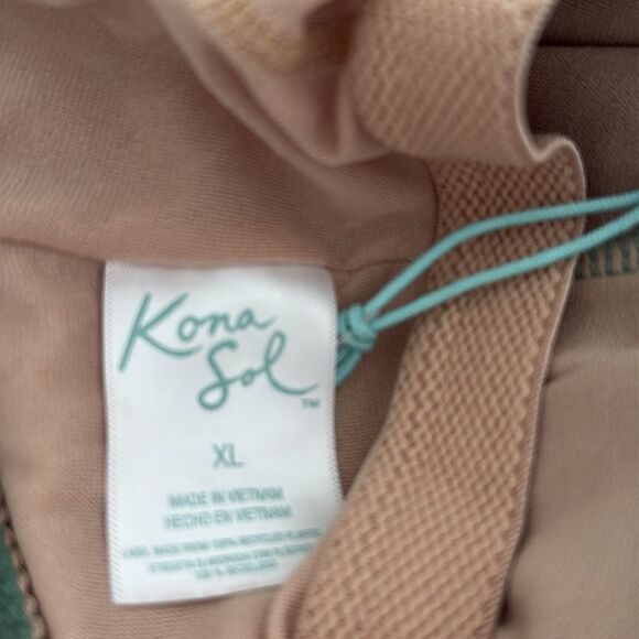 Kona Sol NEW With Tags One piece Green Swimsuit - Picture 5 of 5